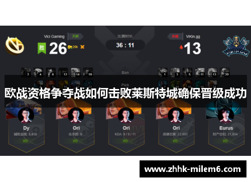 欧战资格争夺战如何击败莱斯特城确保晋级成功